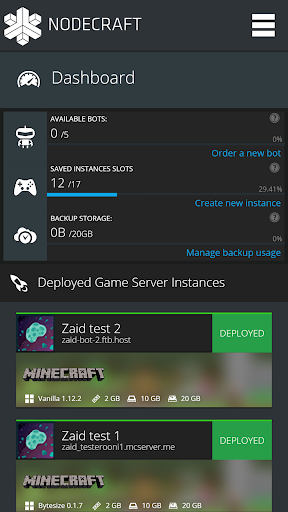 Nodecraft Screen 2