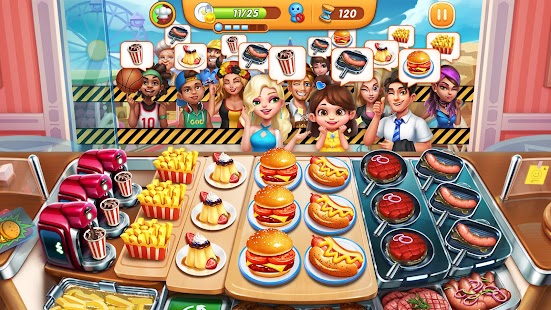 Snímek obrazovky Cooking City - Kochspiele