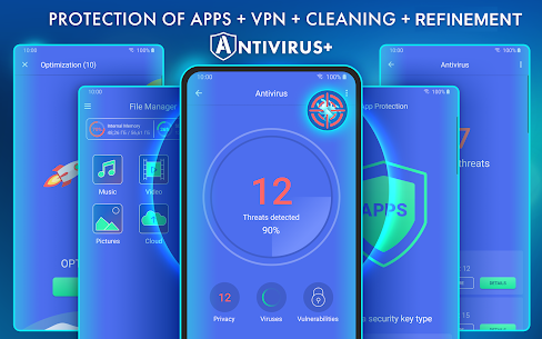 Antivirus – Cleaner + VPN 1