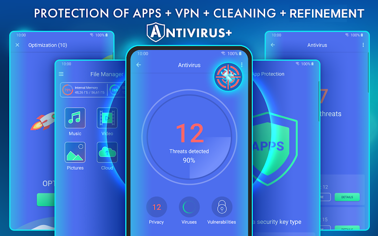 Antivirus - Cleaner + VPN - 2.2.4.1 - (Android)