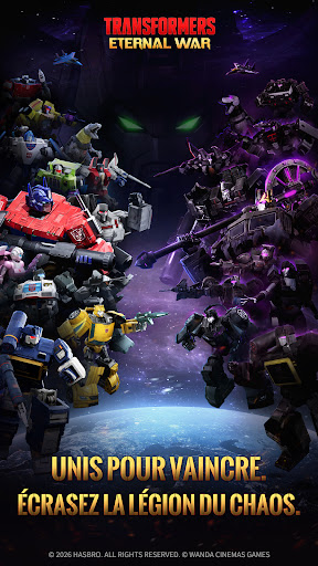 Transformers: Eternal War Capture d'Écran du Jeu Android 1