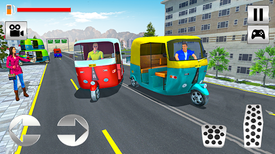 Tuk Tuk Rickshaw Auto Games 3D