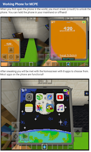 Phone Add-on for Minecraft PE 3