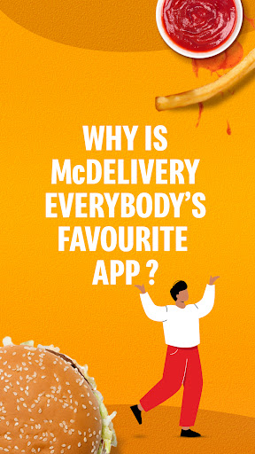 Android application McDonald’s India Food Delivery screenshort