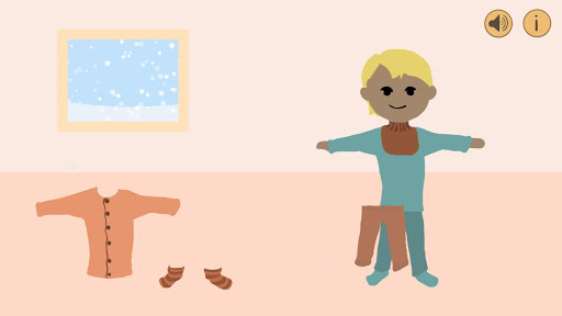 Android application Taapero pukeutuu screenshort
