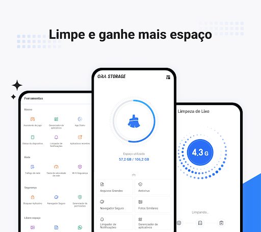 Visualização do aplicativo
