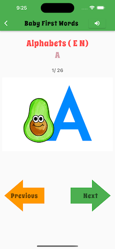 Baby First Words Screen 3