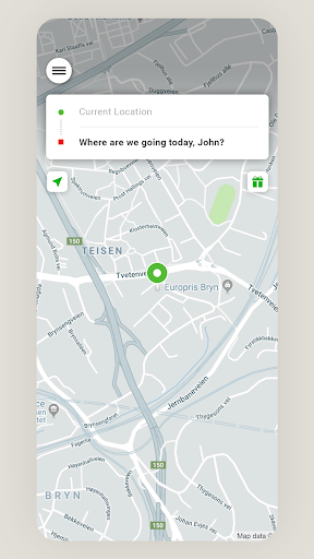 Android application Salam Rides screenshort