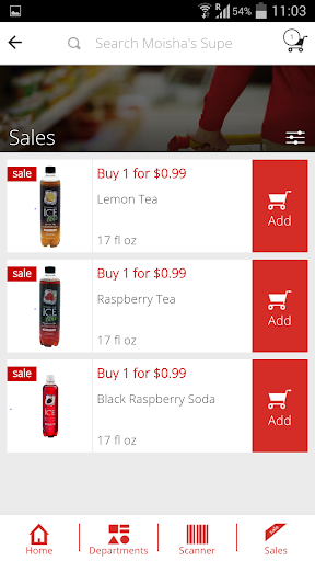 Screenshot of Moisha's Supermarket
