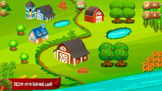 Farming Town Offline Farm Game