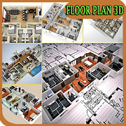 Home Floor Plans 3D  Icon