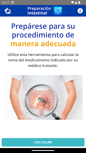 Android application Preparación intestinal screenshort