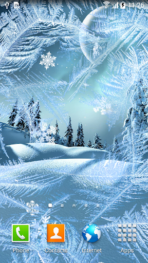 Winter Night Wallpaper Screenshot 3 - AppWisp.com