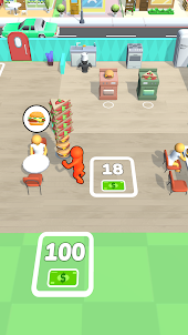 Idle Restaurant And Store Game