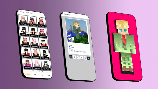 Skin Spy X Anya For MCPE