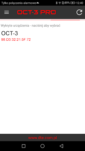 OCT-3 PRO Screen 3