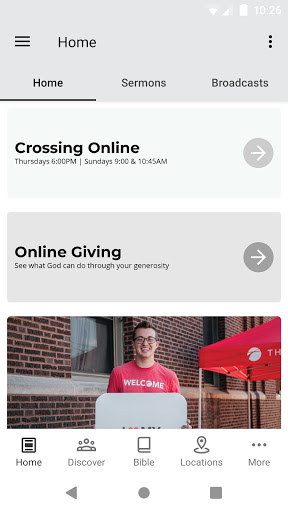 Android application One Crossing screenshort