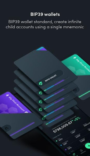Neon Wallet Screen 3