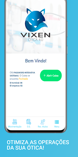 Vixen Ótica Screen 3