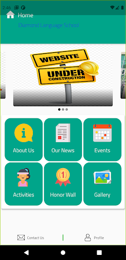 Android application Diamond Language School screenshort