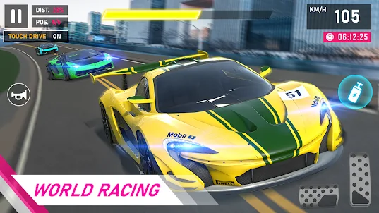 Welt Auto Rennen 3D AutoSpiele