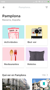 Captura de Pantalla 1 Pamplona Guía turística y mapa android