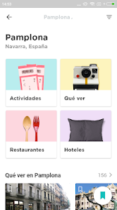 Captura 1 Pamplona Guía turística y mapa android