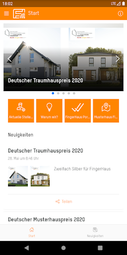 Android application FingerFunk screenshort
