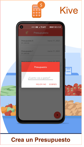 Android application Kive - Presupuestos screenshort