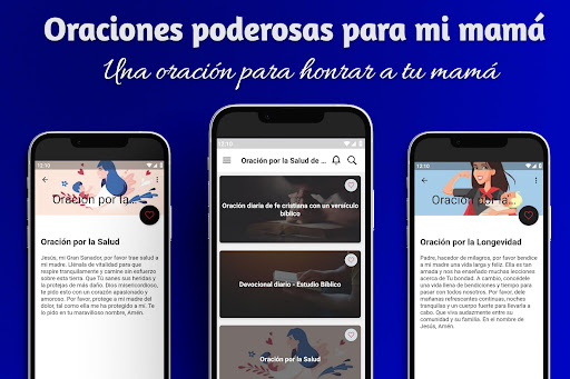 Android application Oración por una madre screenshort