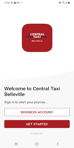 Android application Central Taxi Belleville screenshort