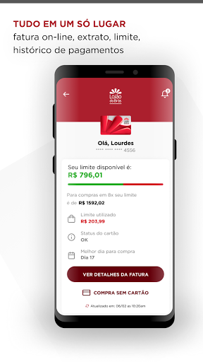 Cartão Lojão do Brás Screen 2