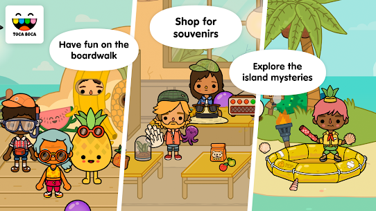 Toca Life : Vacances MOD APK (Tous débloqué) 3