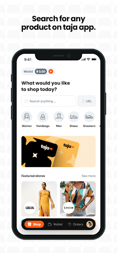 ShopWithTaja Screen 2