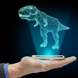 Dino Hologram Camera 3D icon