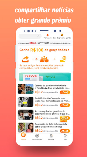 Android application Brasil hoje screenshort