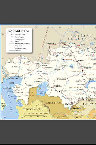 Maps of Kazakhstan Screen 3