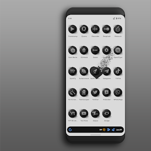 Black Flow Icons Pack