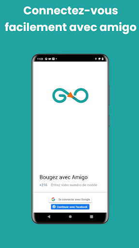 Android application Amigo Tunisie screenshort