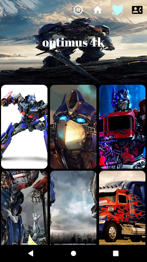 Android application Optimus Prime Wallpapers HD 4K screenshort