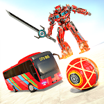 Fireball Bus Robot Game: Robot Transforming Games Apk