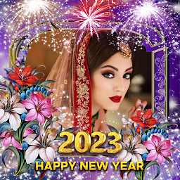 2023 New year photo frame