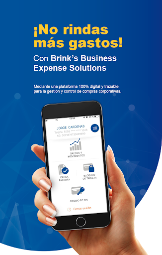 Android application Brink’s BES screenshort