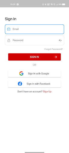 Android application Yi Business Club screenshort