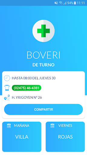 Farmacia de Turno - Rojas Screen 2