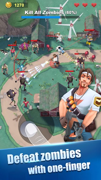 Mow Zombies 1.6.37 APK + Mod (Unlimited money) untuk android