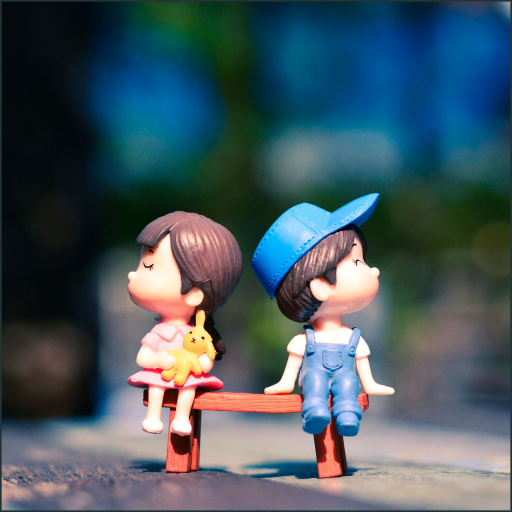 Cute Dolls And Couples Photos logo