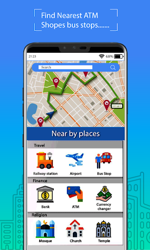 Voice GPS Driving Route & Maps Screen 3