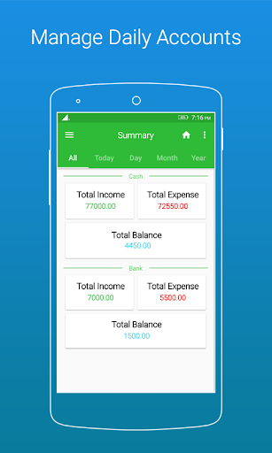 Daily Income and Expense Book -