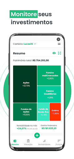 Android application Advisor SmartBrain screenshort